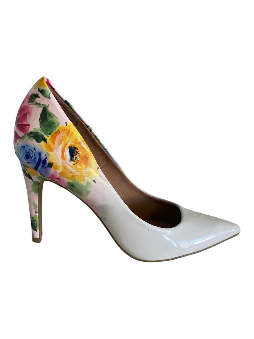 Christian Siriano Habit Floral Pointed Toe Stiletto Heels Women’s 7.5 - Picture 6 of 14